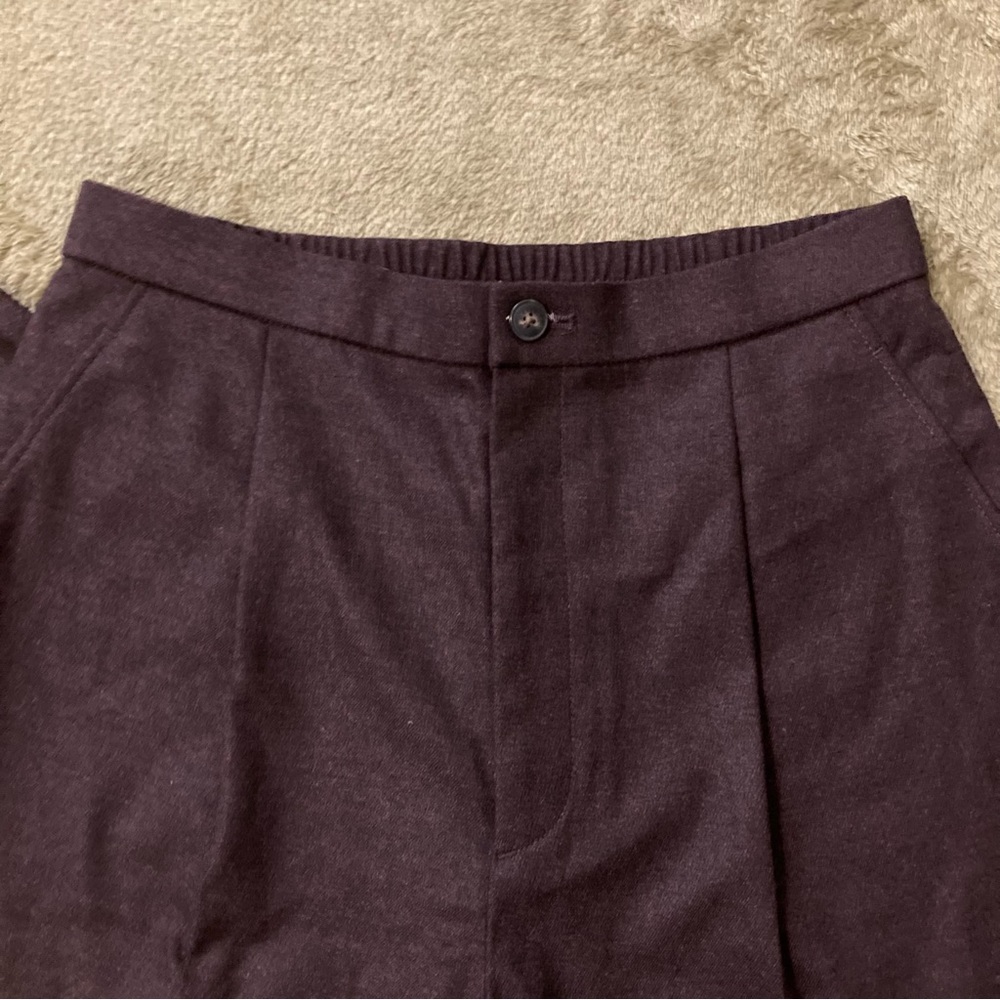 Uniqlo chocolate brown dress pants